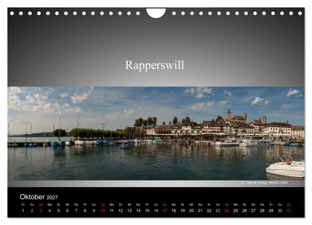 Weitere Ansicht: Panorama Schweiz (Wandkalender 2027 DIN A4 quer), CALVENDO Monatskalender | Marion Seibt, Calvendo