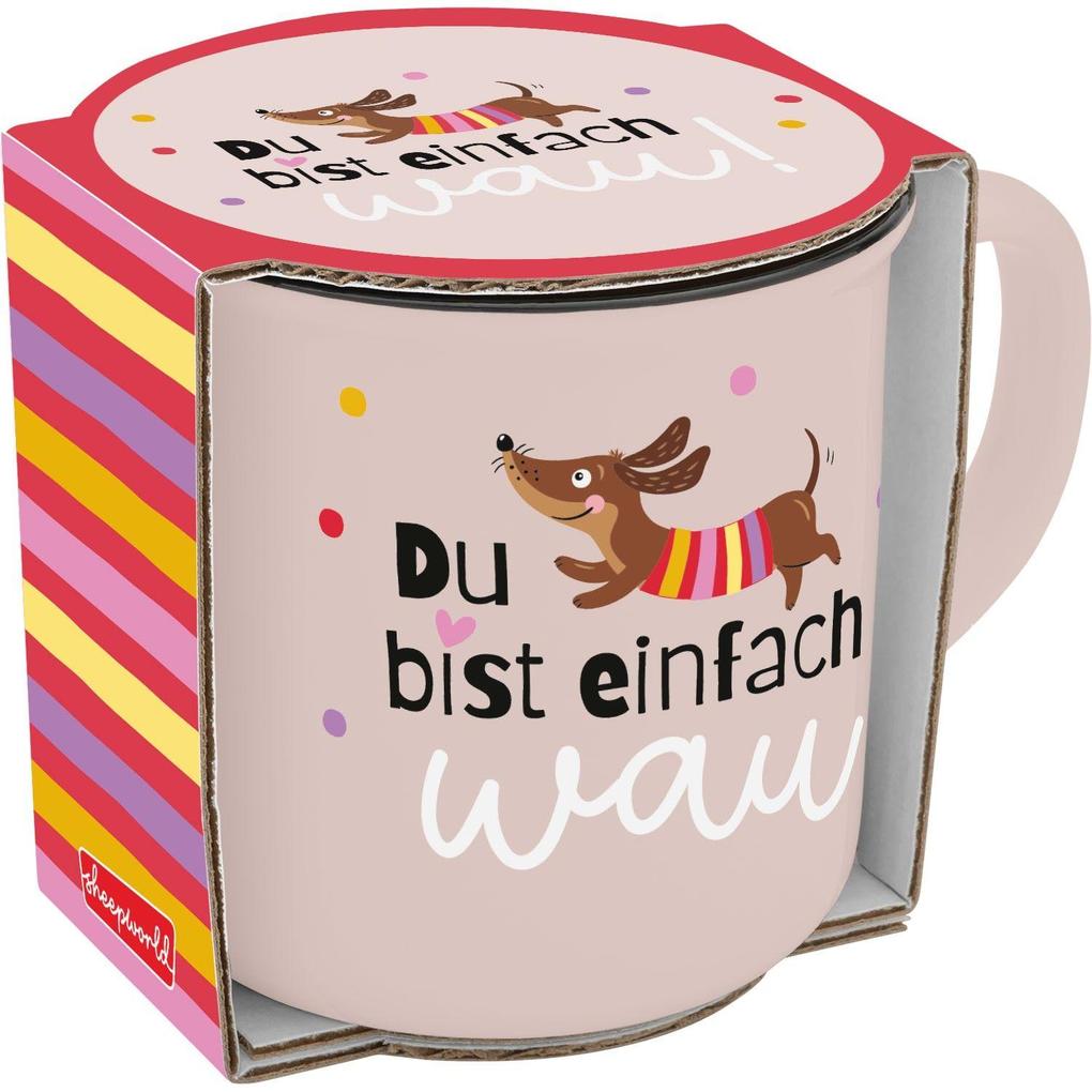 Weitere Ansicht: Espressotasse Dackel "Für dich