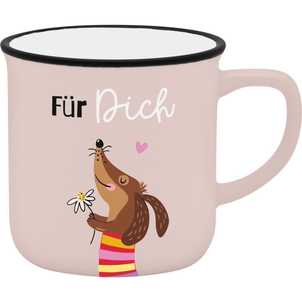 Weitere Ansicht: Espressotasse Dackel "Für dich