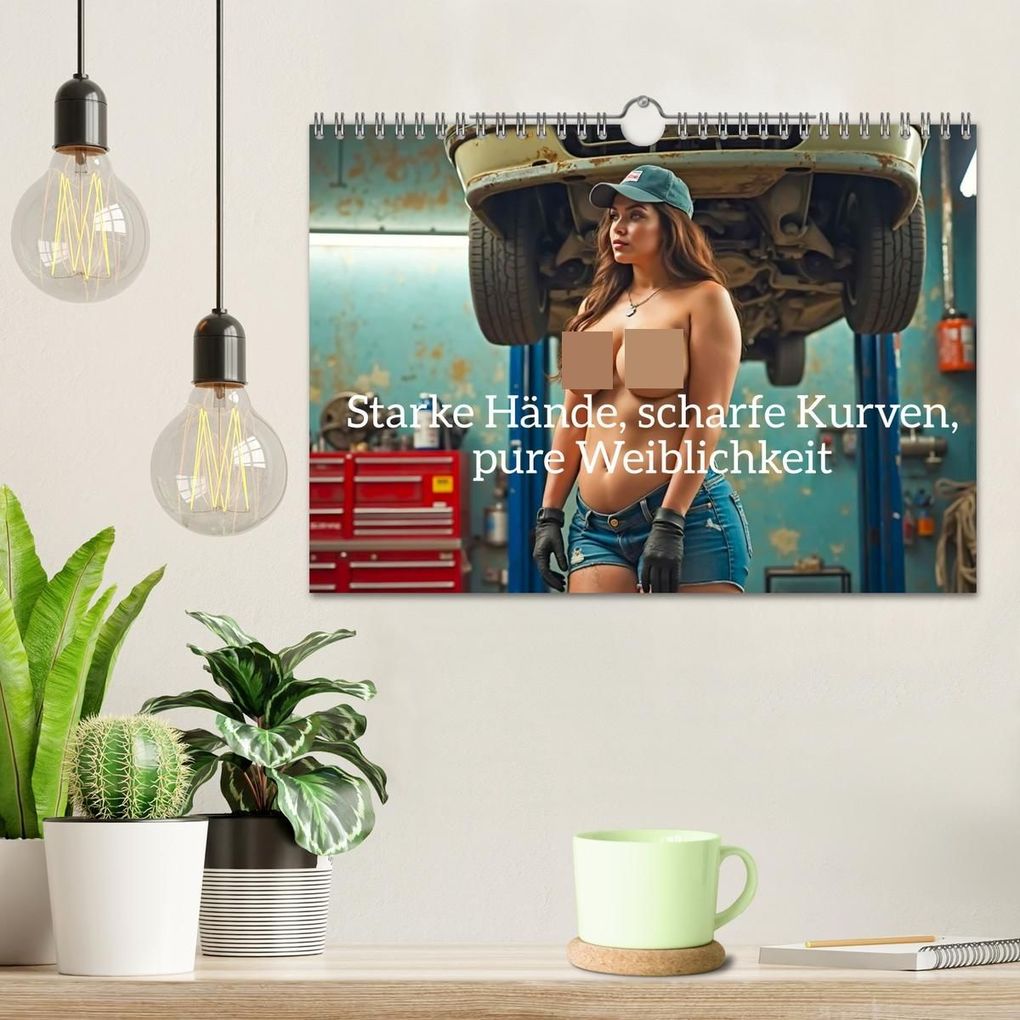 Weitere Ansicht: Starke Hände, scharfe Kurven, pure Weiblichkeit (Wandkalender 2027 DIN A4 quer), CALVENDO Monatskalender | pixs:sell, Calvendo