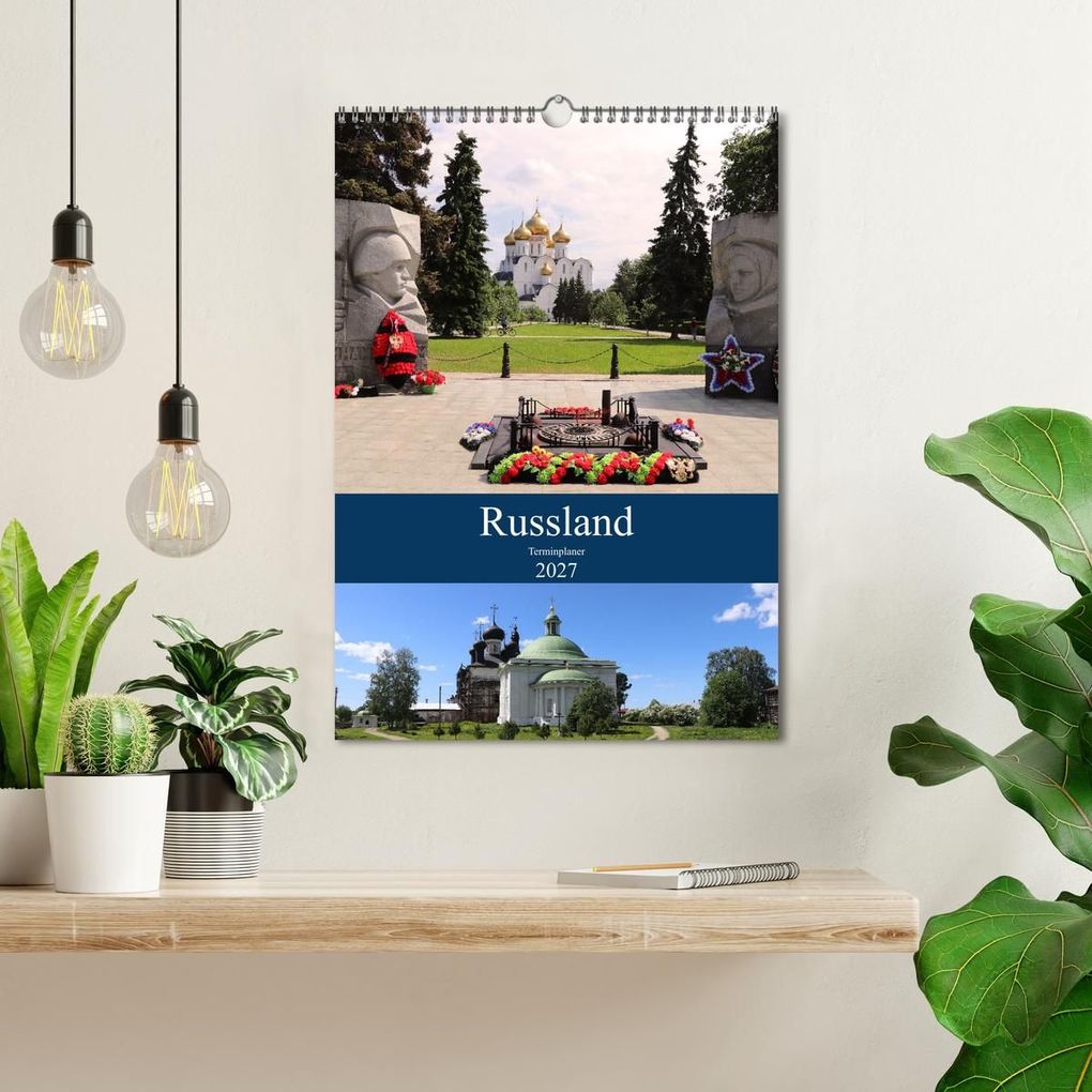 Weitere Ansicht: Russland - Terminplaner (Wandkalender 2027 DIN A3 hoch), CALVENDO Monatskalender | Denise Graupner, Calvendo