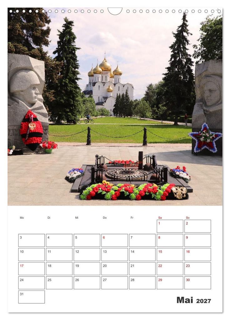 Weitere Ansicht: Russland - Terminplaner (Wandkalender 2027 DIN A3 hoch), CALVENDO Monatskalender | Denise Graupner, Calvendo