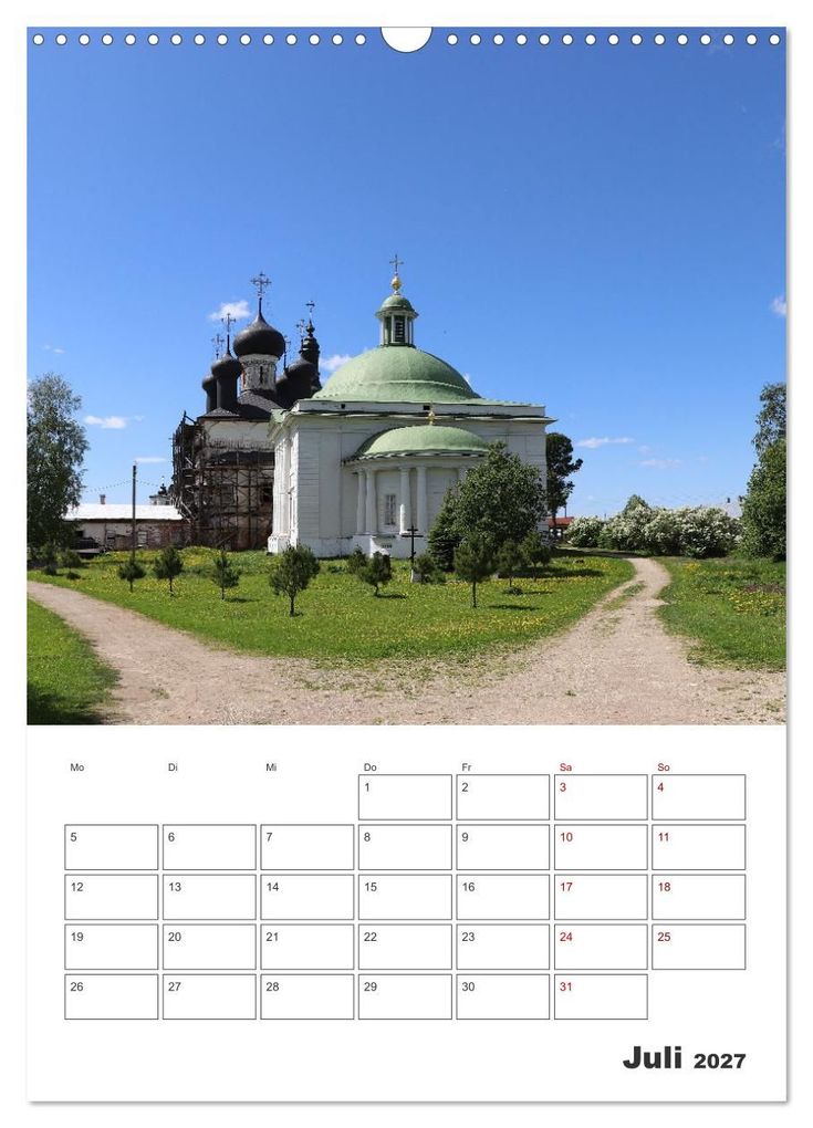 Weitere Ansicht: Russland - Terminplaner (Wandkalender 2027 DIN A3 hoch), CALVENDO Monatskalender | Denise Graupner, Calvendo