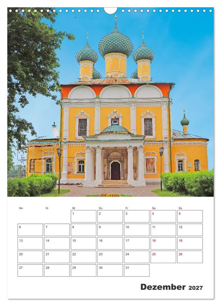 Weitere Ansicht: Russland - Terminplaner (Wandkalender 2027 DIN A3 hoch), CALVENDO Monatskalender | Denise Graupner, Calvendo