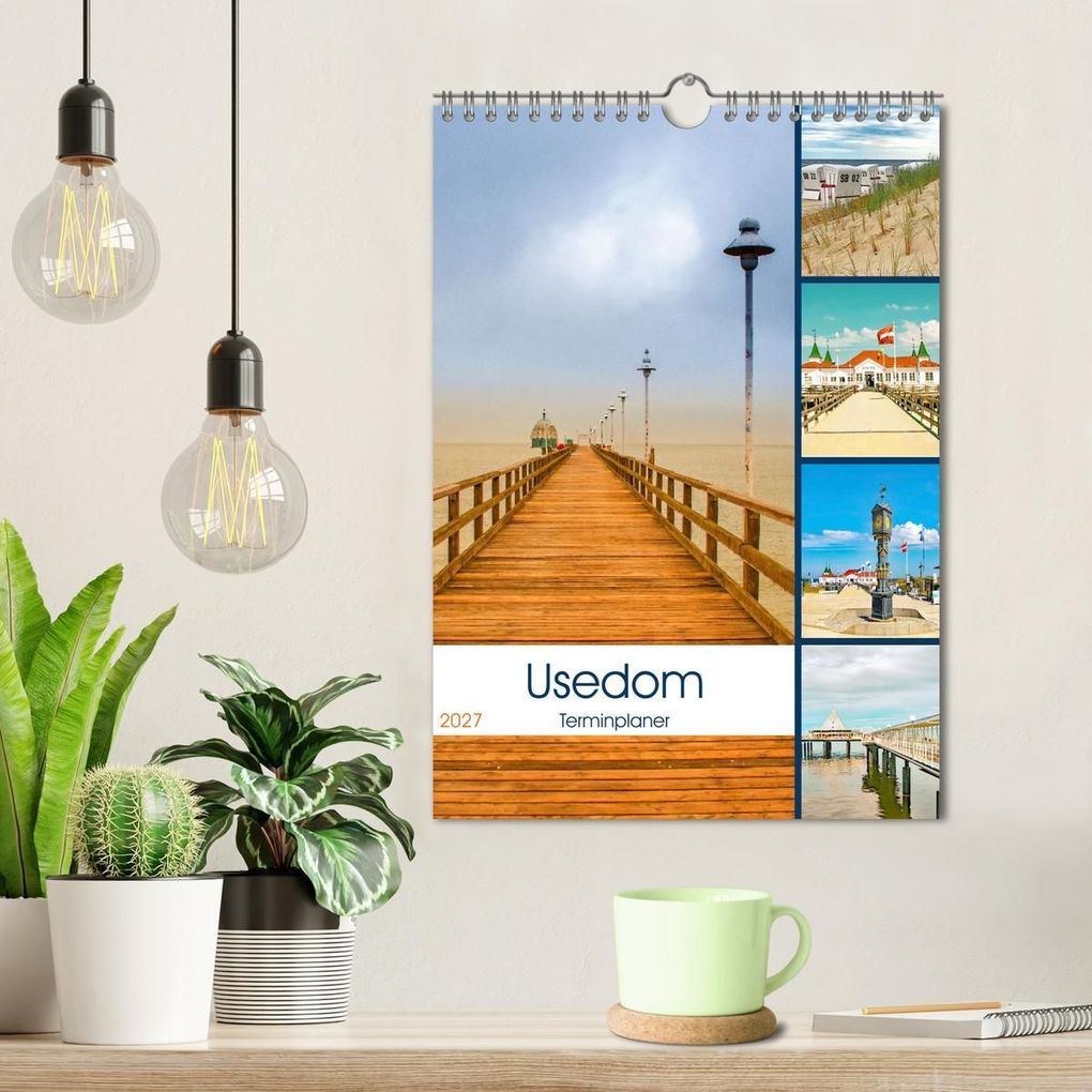 Weitere Ansicht: Usedom - Terminplaner (Wandkalender 2027 DIN A4 hoch), CALVENDO Monatskalender | Nina Schwarze, Calvendo