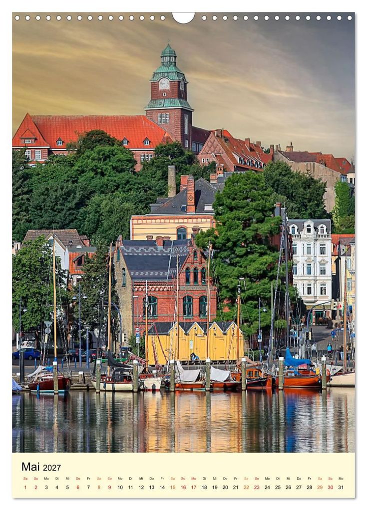 Weitere Ansicht: Flensburg - so bezaubernd (Wandkalender 2027 DIN A3 hoch), CALVENDO Monatskalender | Peter Roder, Calvendo