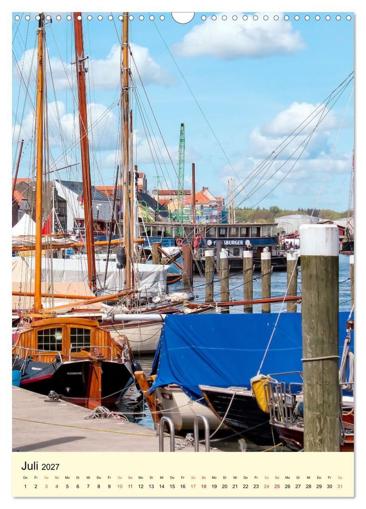 Weitere Ansicht: Flensburg - so bezaubernd (Wandkalender 2027 DIN A3 hoch), CALVENDO Monatskalender | Peter Roder, Calvendo