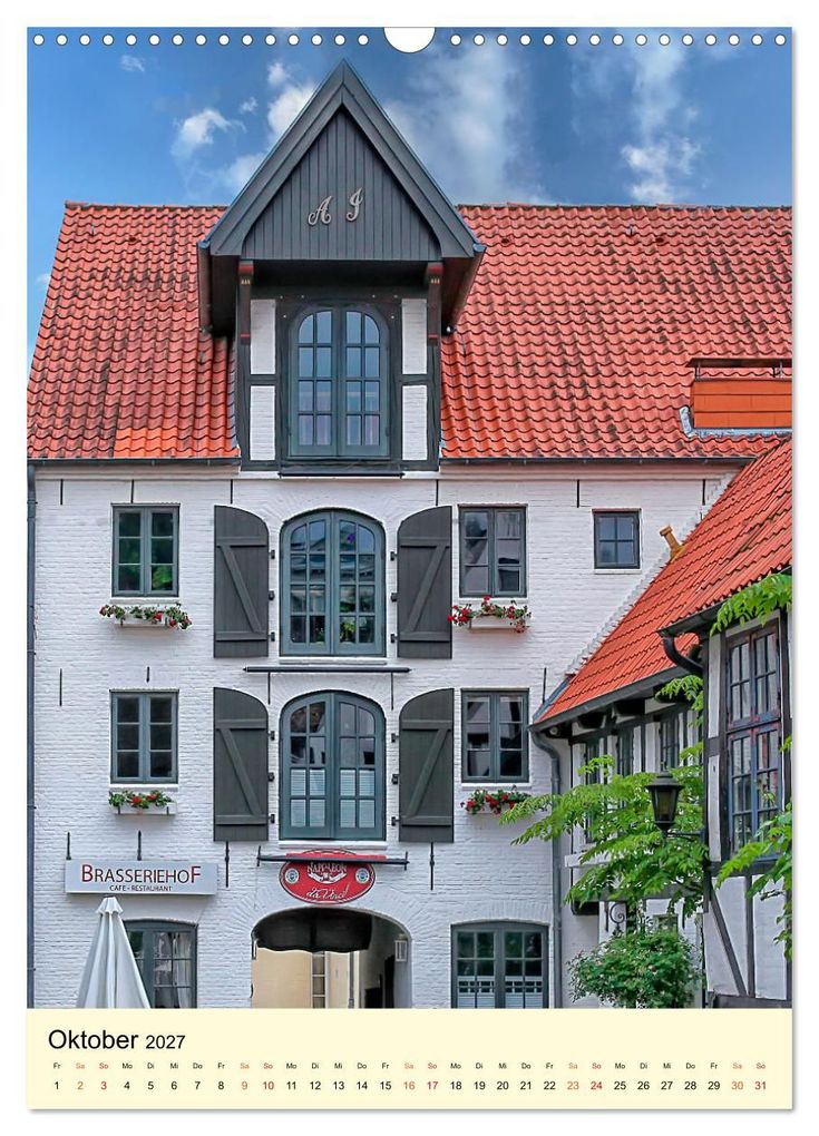 Weitere Ansicht: Flensburg - so bezaubernd (Wandkalender 2027 DIN A3 hoch), CALVENDO Monatskalender | Peter Roder, Calvendo