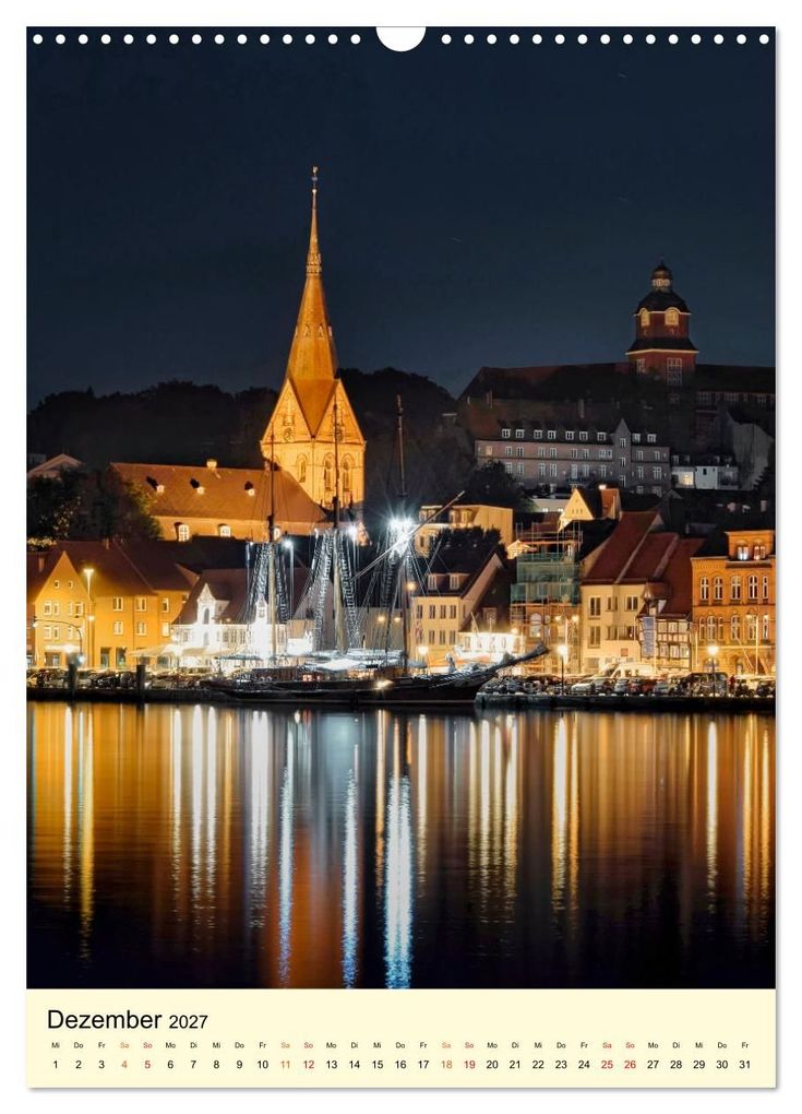 Weitere Ansicht: Flensburg - so bezaubernd (Wandkalender 2027 DIN A3 hoch), CALVENDO Monatskalender | Peter Roder, Calvendo