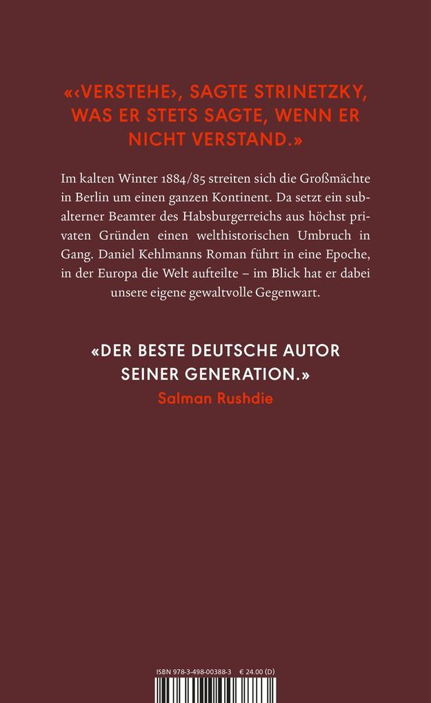 Weitere Ansicht: Afrika | Daniel Kehlmann