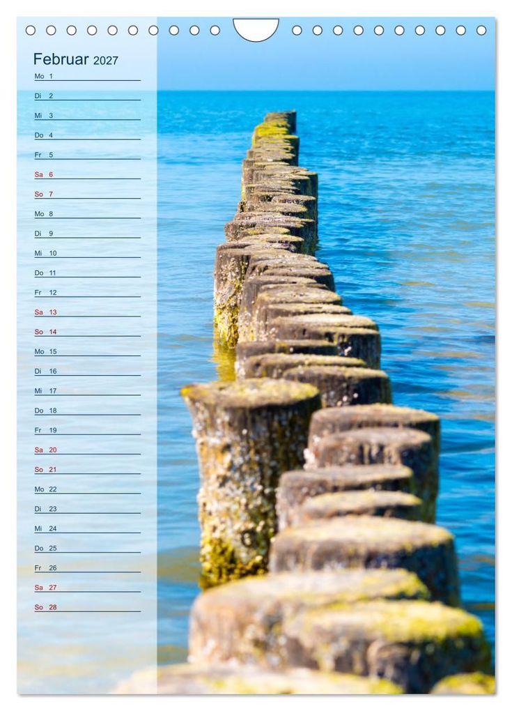 Weitere Ansicht: Maritim - Geburtstagskalender (Wandkalender 2027 DIN A4 hoch), CALVENDO Monatskalender | Carola Vahldiek, Calvendo