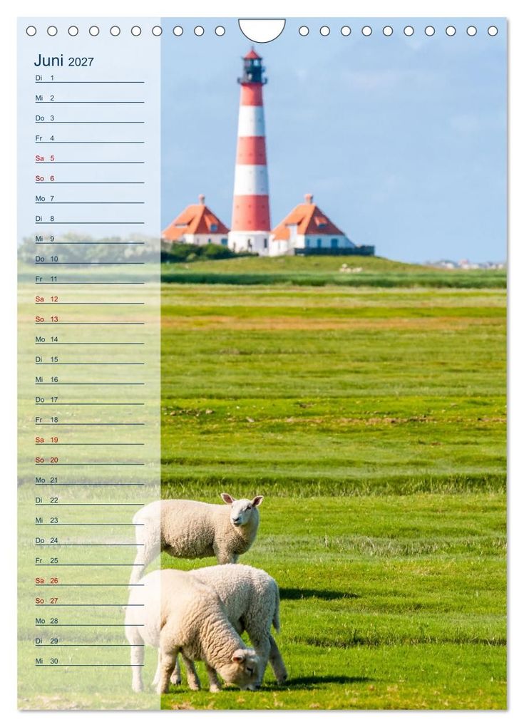 Weitere Ansicht: Maritim - Geburtstagskalender (Wandkalender 2027 DIN A4 hoch), CALVENDO Monatskalender | Carola Vahldiek, Calvendo