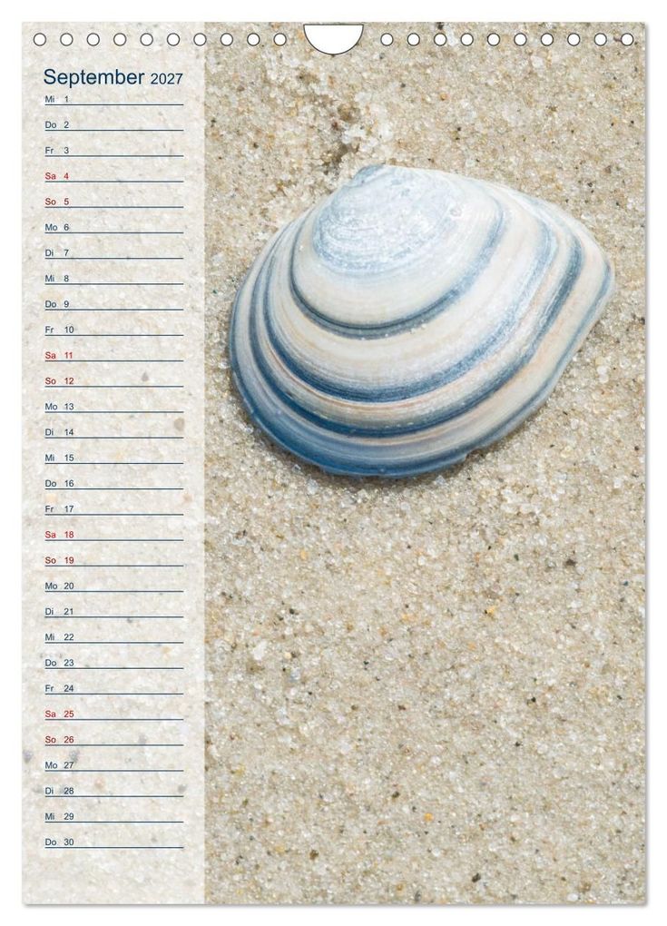 Weitere Ansicht: Maritim - Geburtstagskalender (Wandkalender 2027 DIN A4 hoch), CALVENDO Monatskalender | Carola Vahldiek, Calvendo
