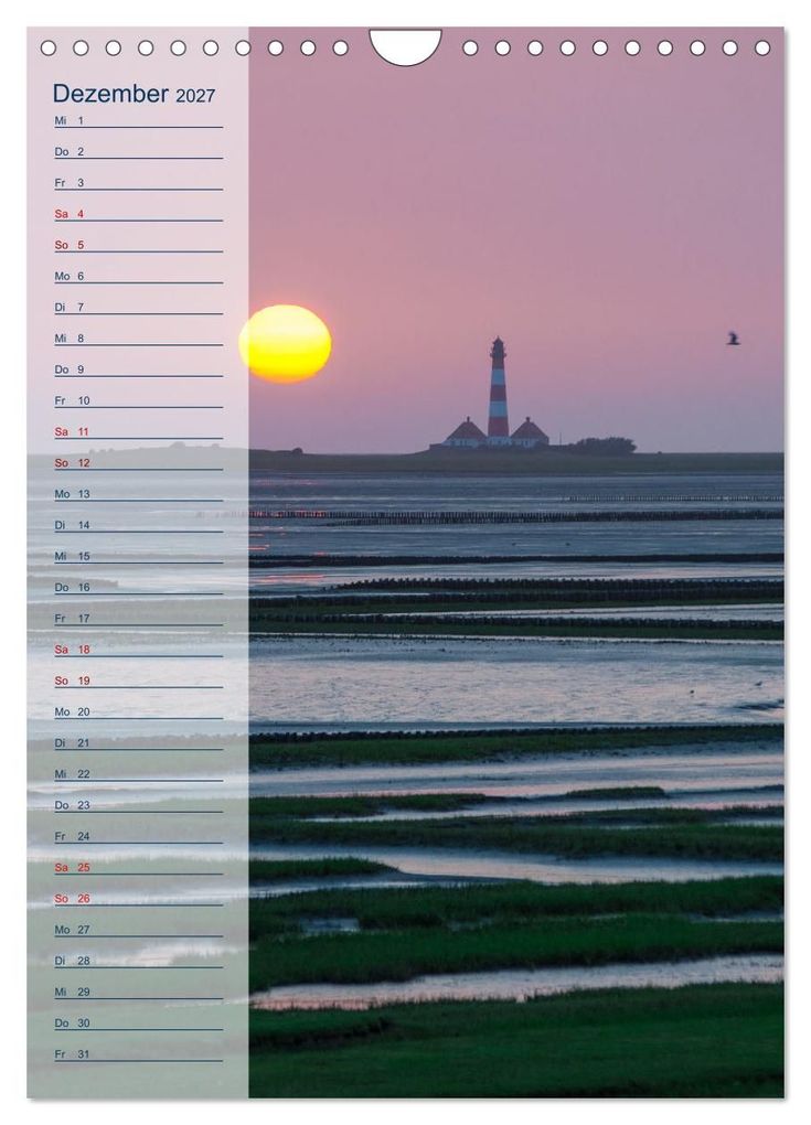 Weitere Ansicht: Maritim - Geburtstagskalender (Wandkalender 2027 DIN A4 hoch), CALVENDO Monatskalender | Carola Vahldiek, Calvendo
