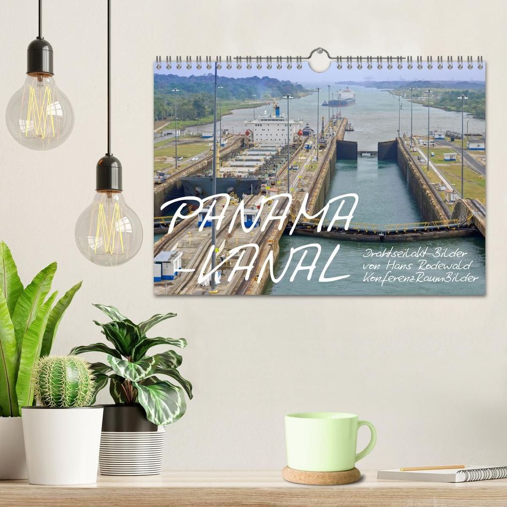 Weitere Ansicht: PANAMA-KANAL: Drahtseilakt-Bilder (Wandkalender 2027 DIN A4 quer), CALVENDO Monatskalender | Hans Rodewald CreativK.de, Calvendo