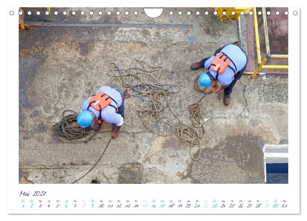 Weitere Ansicht: PANAMA-KANAL: Drahtseilakt-Bilder (Wandkalender 2027 DIN A4 quer), CALVENDO Monatskalender | Hans Rodewald CreativK.de, Calvendo