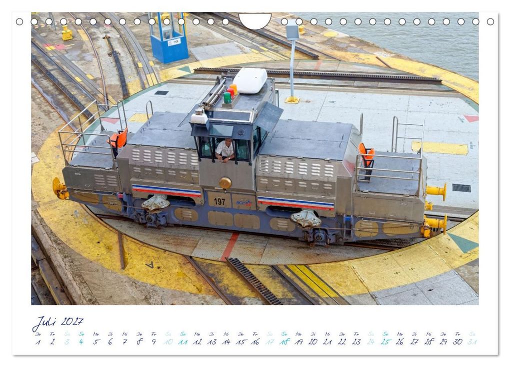 Weitere Ansicht: PANAMA-KANAL: Drahtseilakt-Bilder (Wandkalender 2027 DIN A4 quer), CALVENDO Monatskalender | Hans Rodewald CreativK.de, Calvendo