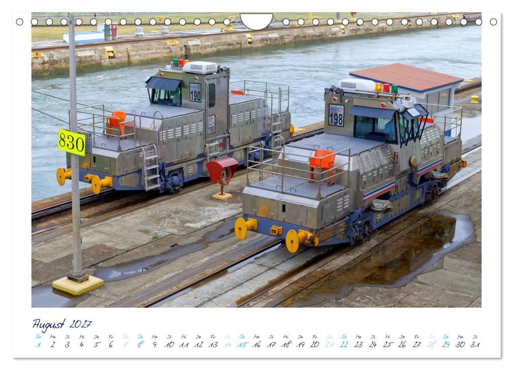 Weitere Ansicht: PANAMA-KANAL: Drahtseilakt-Bilder (Wandkalender 2027 DIN A4 quer), CALVENDO Monatskalender | Hans Rodewald CreativK.de, Calvendo