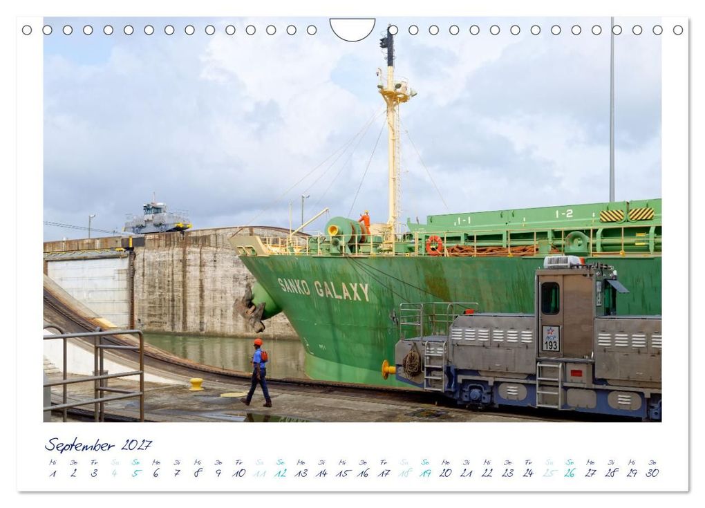 Weitere Ansicht: PANAMA-KANAL: Drahtseilakt-Bilder (Wandkalender 2027 DIN A4 quer), CALVENDO Monatskalender | Hans Rodewald CreativK.de, Calvendo