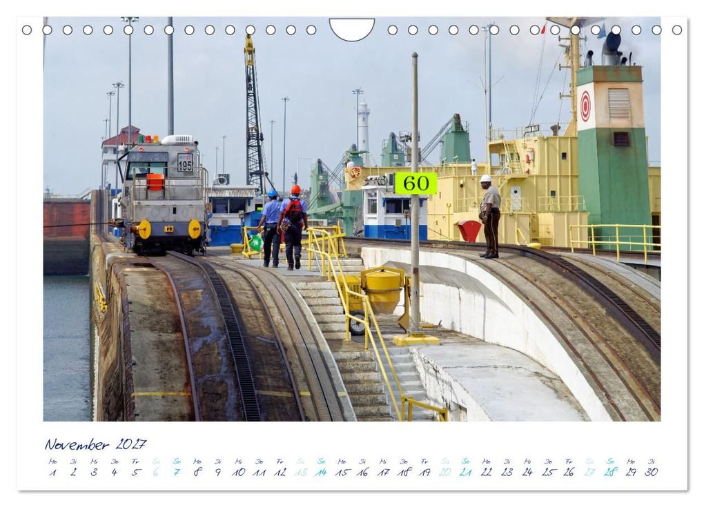 Weitere Ansicht: PANAMA-KANAL: Drahtseilakt-Bilder (Wandkalender 2027 DIN A4 quer), CALVENDO Monatskalender | Hans Rodewald CreativK.de, Calvendo
