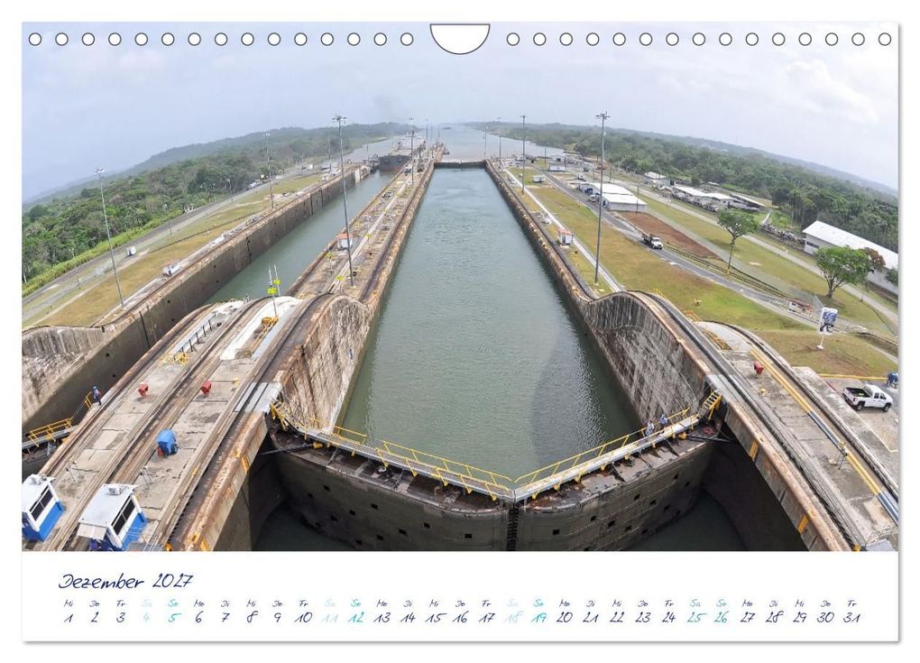 Weitere Ansicht: PANAMA-KANAL: Drahtseilakt-Bilder (Wandkalender 2027 DIN A4 quer), CALVENDO Monatskalender | Hans Rodewald CreativK.de, Calvendo