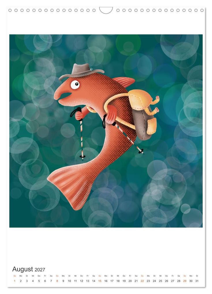 Weitere Ansicht: SAVE OUR OCEANS - Ursprung allen Lebens (Wandkalender 2027 DIN A3 hoch), CALVENDO Monatskalender | Danja Krampikowski, Calvendo
