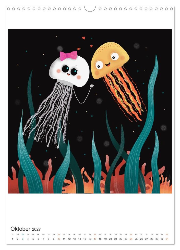 Weitere Ansicht: SAVE OUR OCEANS - Ursprung allen Lebens (Wandkalender 2027 DIN A3 hoch), CALVENDO Monatskalender | Danja Krampikowski, Calvendo