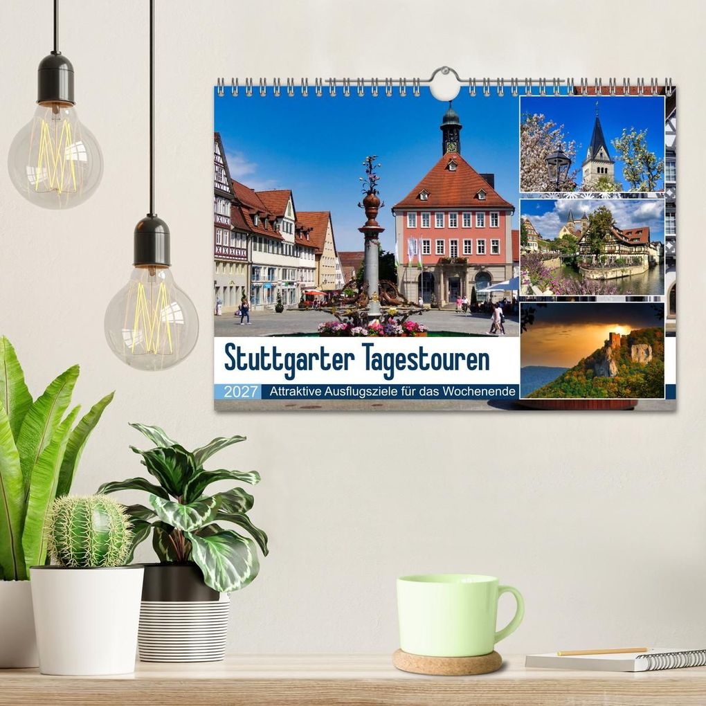 Weitere Ansicht: Stuttgarter Tagestouren (Wandkalender 2027 DIN A4 quer), CALVENDO Monatskalender | Klaus-Peter Huschka, Calvendo