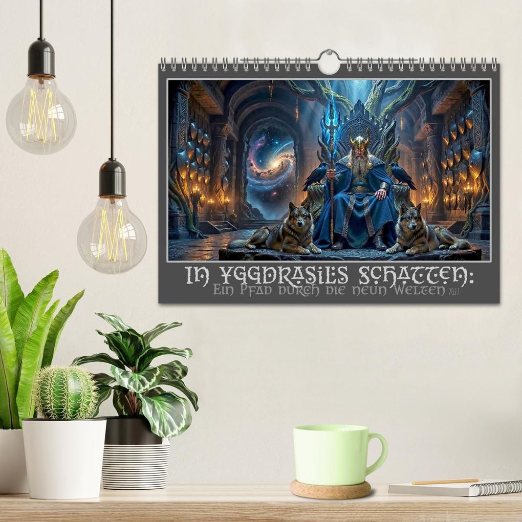 Weitere Ansicht: In Yggdrasils Schatten: Ein Pfad durch die neun Welten (Wandkalender 2027 DIN A4 quer), CALVENDO Monatskalender | Werner Braun, Calvendo