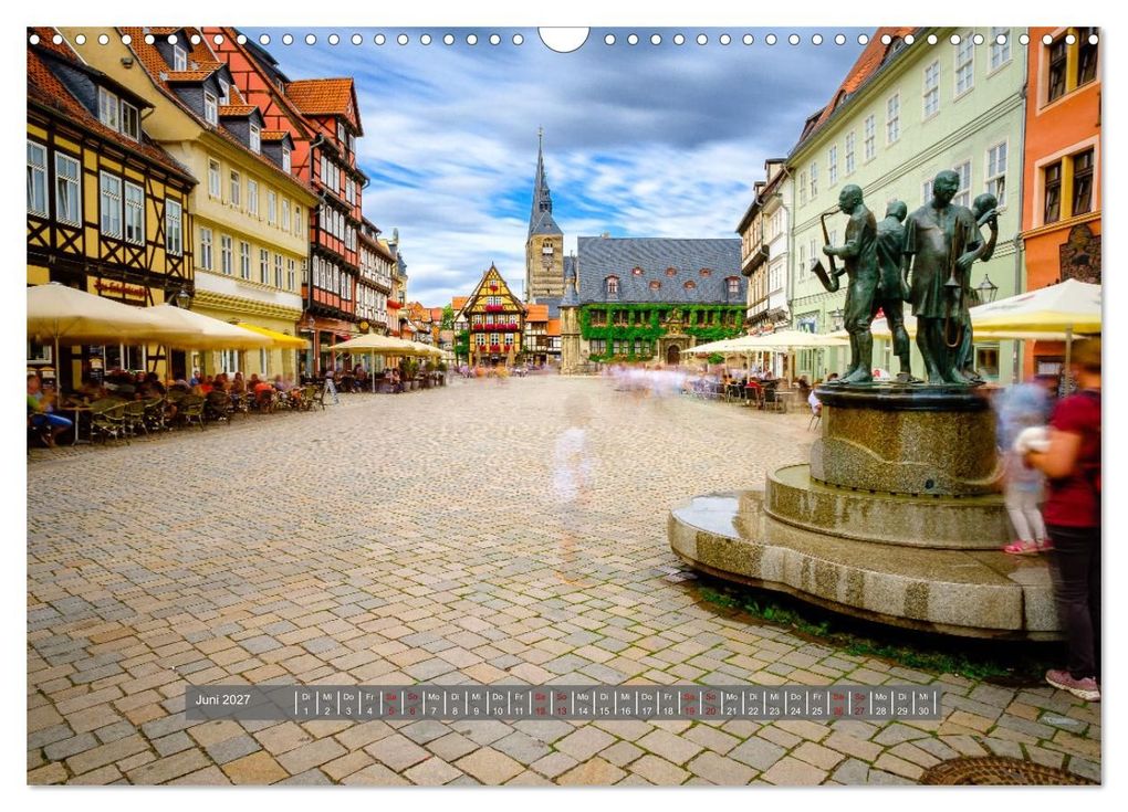 Weitere Ansicht: Ein Blick auf Quedlinburg (Wandkalender 2027 DIN A3 quer), CALVENDO Monatskalender | Markus W. Lambrecht, Calvendo