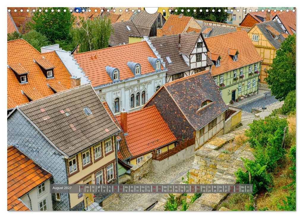 Weitere Ansicht: Ein Blick auf Quedlinburg (Wandkalender 2027 DIN A3 quer), CALVENDO Monatskalender | Markus W. Lambrecht, Calvendo