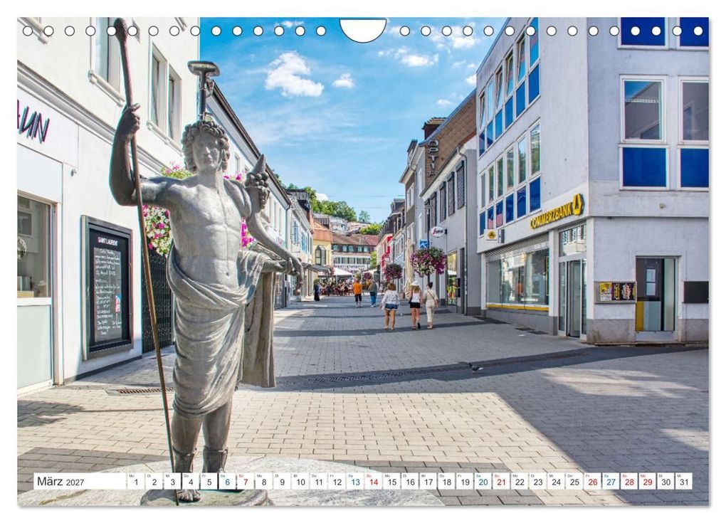 Weitere Ansicht: Homburg - Charmante Kreisstadt im Saarland (Wandkalender 2027 DIN A4 quer), CALVENDO Monatskalender | Thomas Bartruff, Calvendo