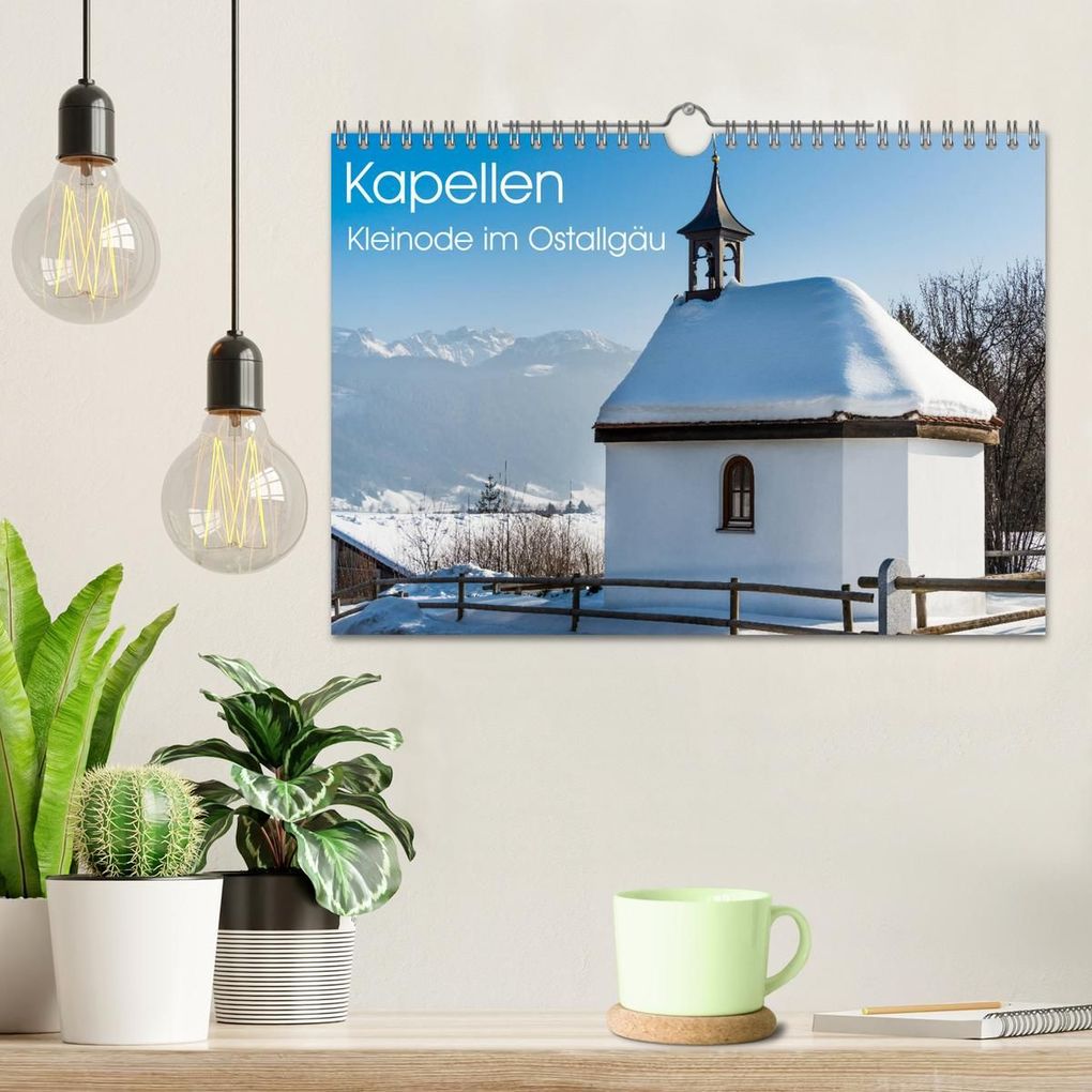 Weitere Ansicht: Kapellen - Kleinode im Ostallgäu mit Planerfunktion (Wandkalender 2027 DIN A4 quer), CALVENDO Monatskalender | Foto-FukS, Ursula Fleiß und Karsten Schütt, Calvendo
