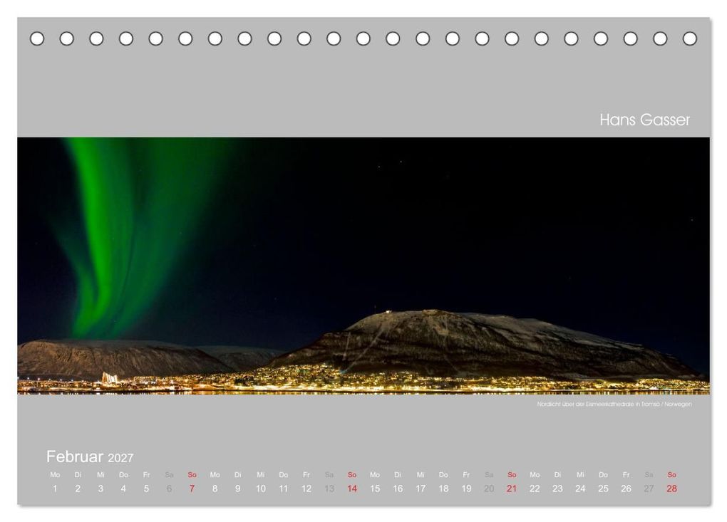 Weitere Ansicht: GROSSARTIGE LANDSCHAFTEN 2027 (Tischkalender 2027 DIN A5 quer), CALVENDO Monatskalender | Hans Gasser, Calvendo