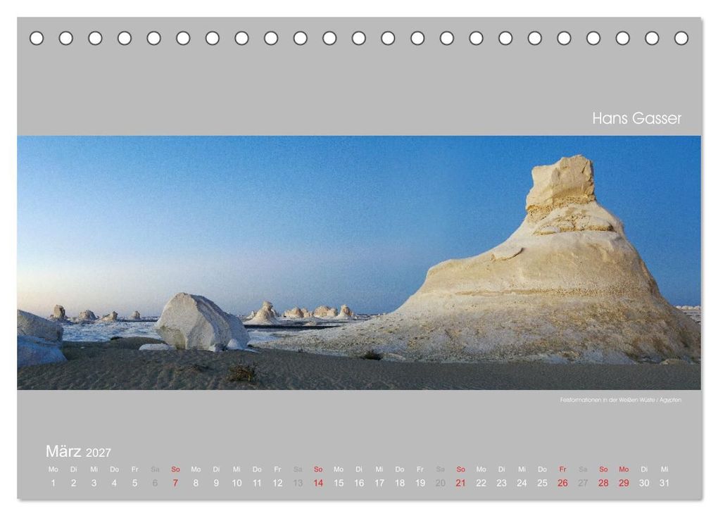 Weitere Ansicht: GROSSARTIGE LANDSCHAFTEN 2027 (Tischkalender 2027 DIN A5 quer), CALVENDO Monatskalender | Hans Gasser, Calvendo