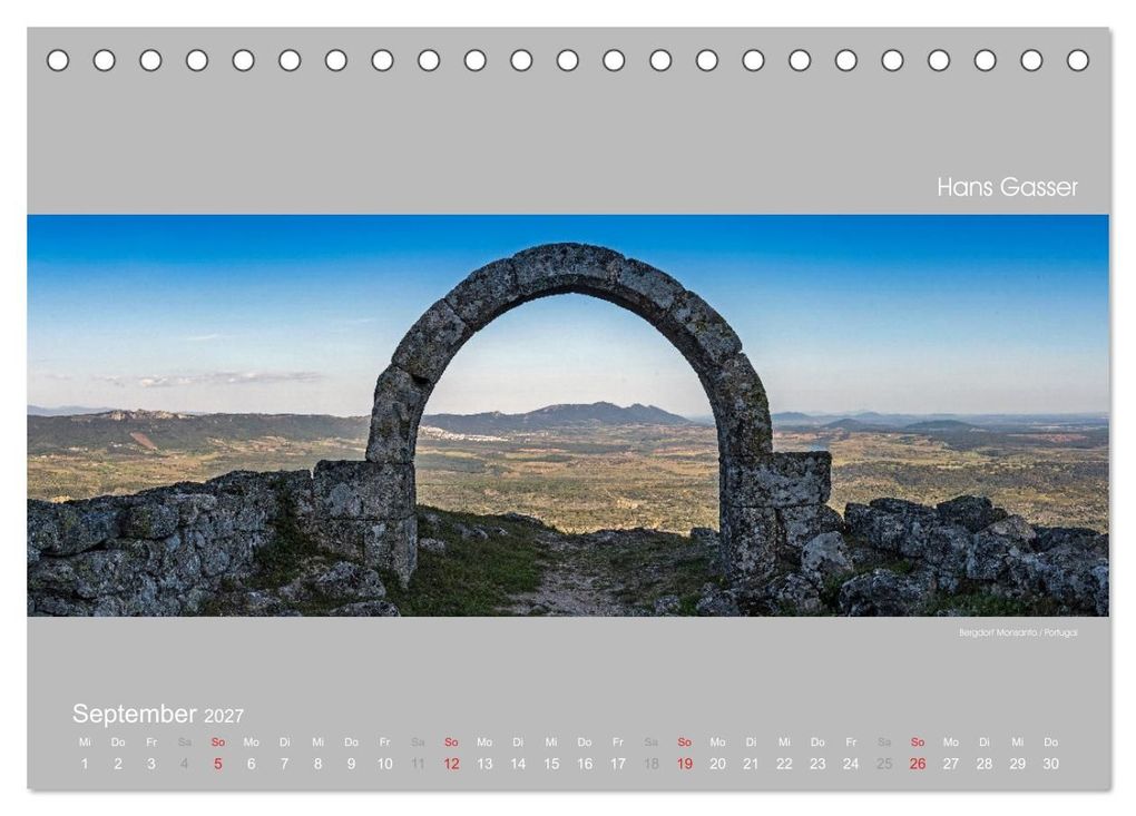 Weitere Ansicht: GROSSARTIGE LANDSCHAFTEN 2027 (Tischkalender 2027 DIN A5 quer), CALVENDO Monatskalender | Hans Gasser, Calvendo