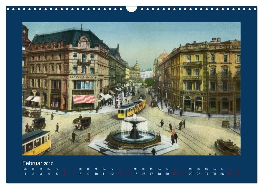Weitere Ansicht: Historisches Frankfurt am Main von 1888 bis 1918 (Wandkalender 2027 DIN A3 quer), CALVENDO Monatskalender | Jens Siebert, Calvendo
