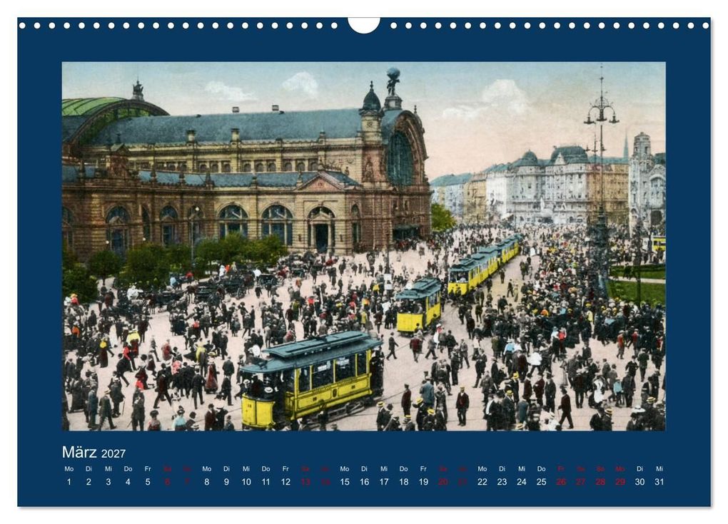 Weitere Ansicht: Historisches Frankfurt am Main von 1888 bis 1918 (Wandkalender 2027 DIN A3 quer), CALVENDO Monatskalender | Jens Siebert, Calvendo
