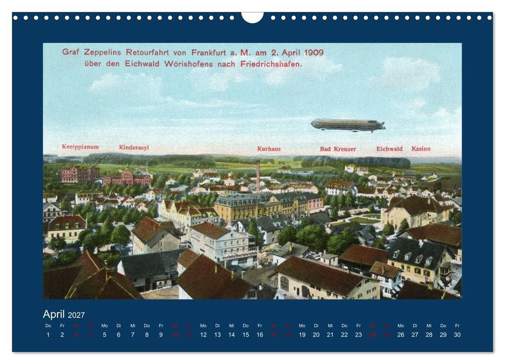 Weitere Ansicht: Historisches Frankfurt am Main von 1888 bis 1918 (Wandkalender 2027 DIN A3 quer), CALVENDO Monatskalender | Jens Siebert, Calvendo