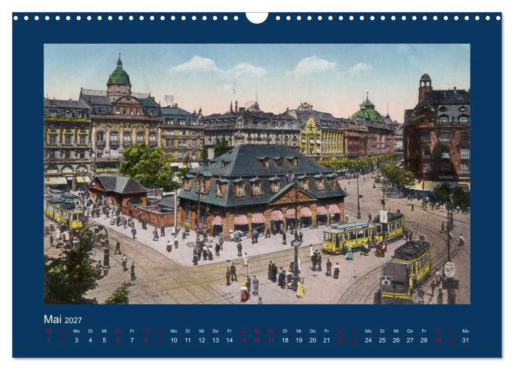 Weitere Ansicht: Historisches Frankfurt am Main von 1888 bis 1918 (Wandkalender 2027 DIN A3 quer), CALVENDO Monatskalender | Jens Siebert, Calvendo