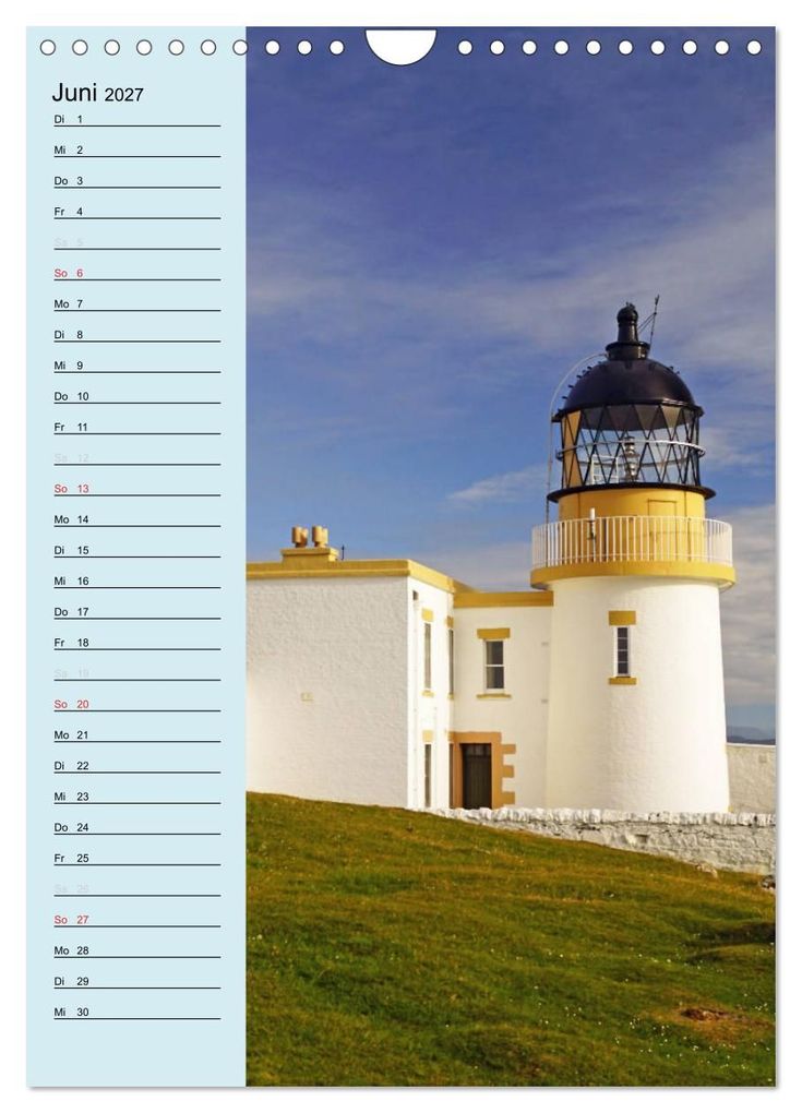 Weitere Ansicht: Leuchttürme - Geburtstagskalender (Wandkalender 2027 DIN A4 hoch), CALVENDO Monatskalender | Babett Paul - Babett's Bildergalerie, Calvendo