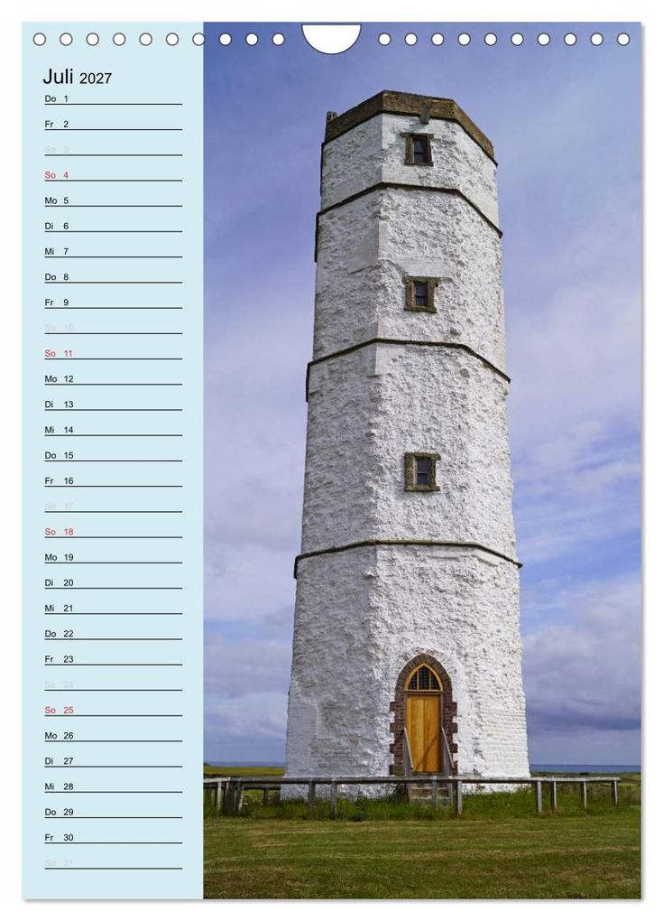 Weitere Ansicht: Leuchttürme - Geburtstagskalender (Wandkalender 2027 DIN A4 hoch), CALVENDO Monatskalender | Babett Paul - Babett's Bildergalerie, Calvendo