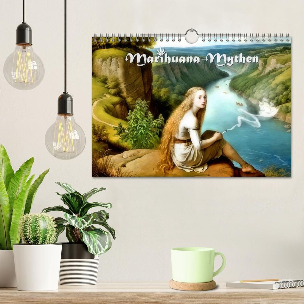 Weitere Ansicht: Marihuana-Mythen (Wandkalender 2027 DIN A4 quer), CALVENDO Monatskalender | Garrulus glandarius, Calvendo