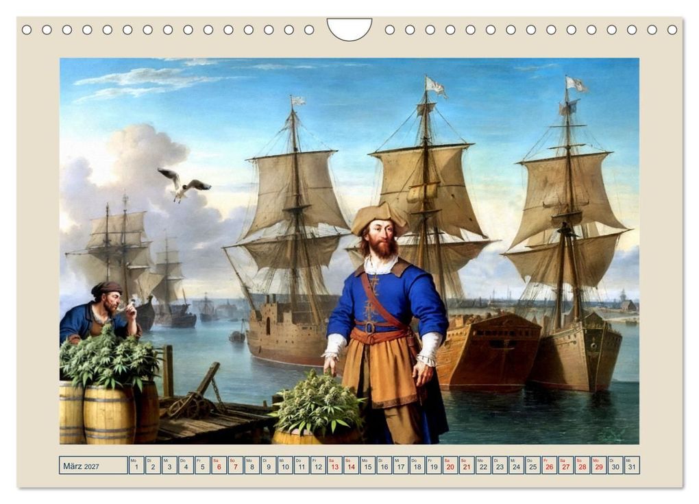 Weitere Ansicht: Marihuana-Mythen (Wandkalender 2027 DIN A4 quer), CALVENDO Monatskalender | Garrulus glandarius, Calvendo
