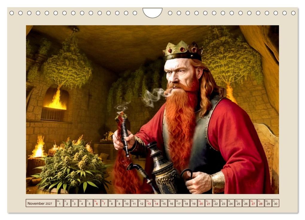 Weitere Ansicht: Marihuana-Mythen (Wandkalender 2027 DIN A4 quer), CALVENDO Monatskalender | Garrulus glandarius, Calvendo