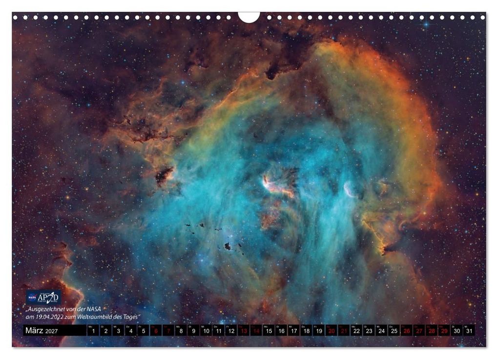 Weitere Ansicht: Astrofotografie von Stefan Bemmerl (Wandkalender 2027 DIN A3 quer), CALVENDO Monatskalender | Stefan Bemmerl, Calvendo