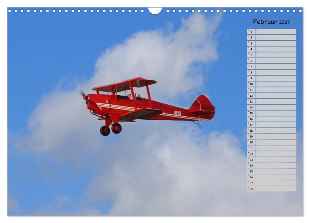Weitere Ansicht: Flugzeuge - Starts und Landeanflüge Geburtstagsplaner (Wandkalender 2027 DIN A3 quer), CALVENDO Monatskalender | Frank Gayde, Calvendo
