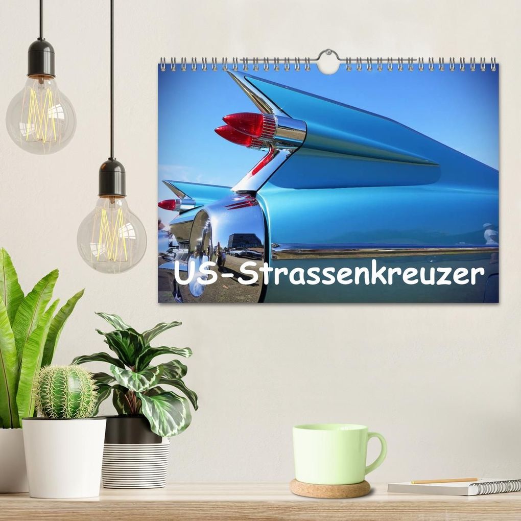 Weitere Ansicht: US-Strassenkreuzer (Wandkalender 2027 DIN A4 quer), CALVENDO Monatskalender | Arie Wubben - CH-8942 Oberrieden, Calvendo