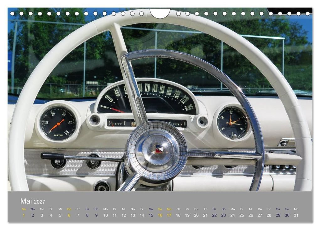 Weitere Ansicht: US-Strassenkreuzer (Wandkalender 2027 DIN A4 quer), CALVENDO Monatskalender | Arie Wubben - CH-8942 Oberrieden, Calvendo
