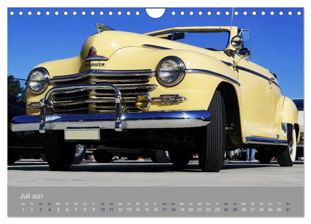 Weitere Ansicht: US-Strassenkreuzer (Wandkalender 2027 DIN A4 quer), CALVENDO Monatskalender | Arie Wubben - CH-8942 Oberrieden, Calvendo